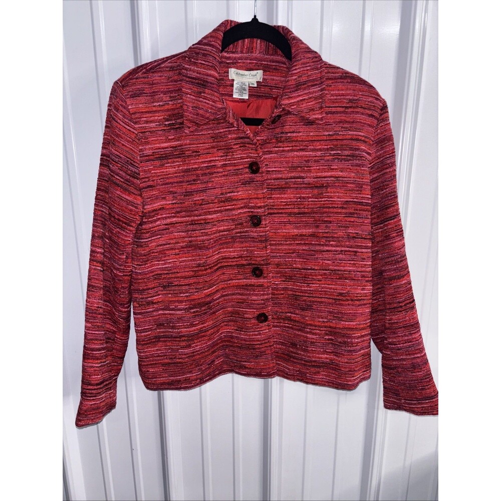 Coldwater Creek Button Up Jacket Petite Small